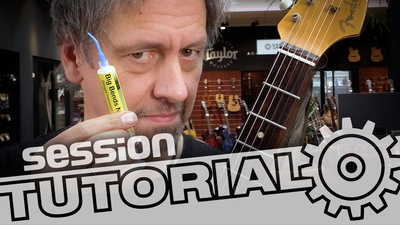 E-Gitarren mit Vibrato: Saiten wechseln und verstimmfrei einstellen | session Tutorial