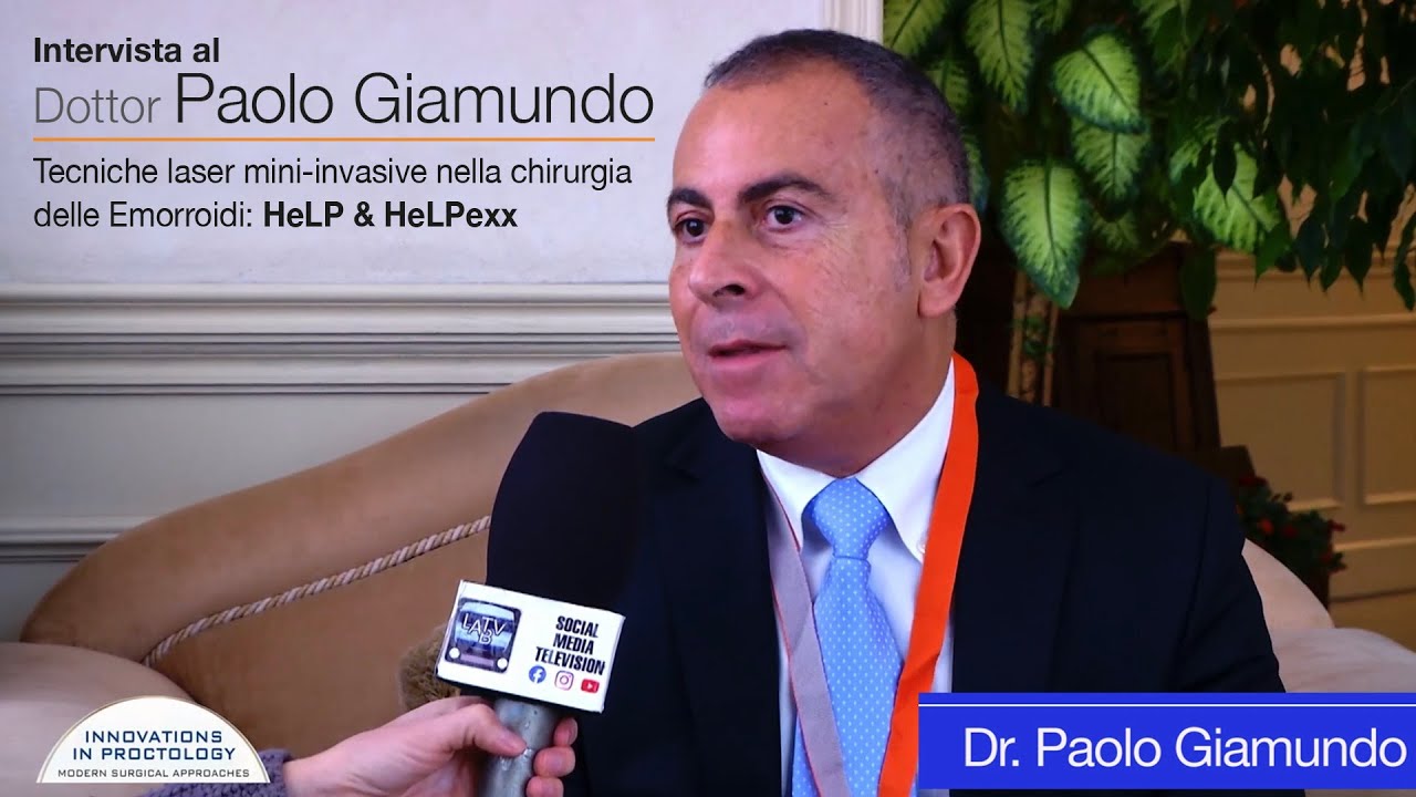 Tecniche laser mini invasiva nella chirurgia delle emorroidi: HeLP & HeLPexx