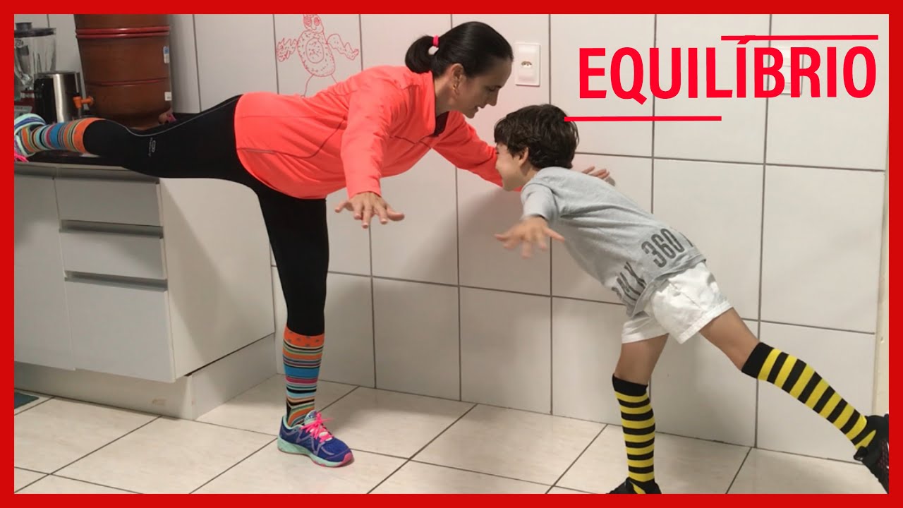 Educação física infantil: ginástica infantil em casa: Atividade física para criança - vídeo 3