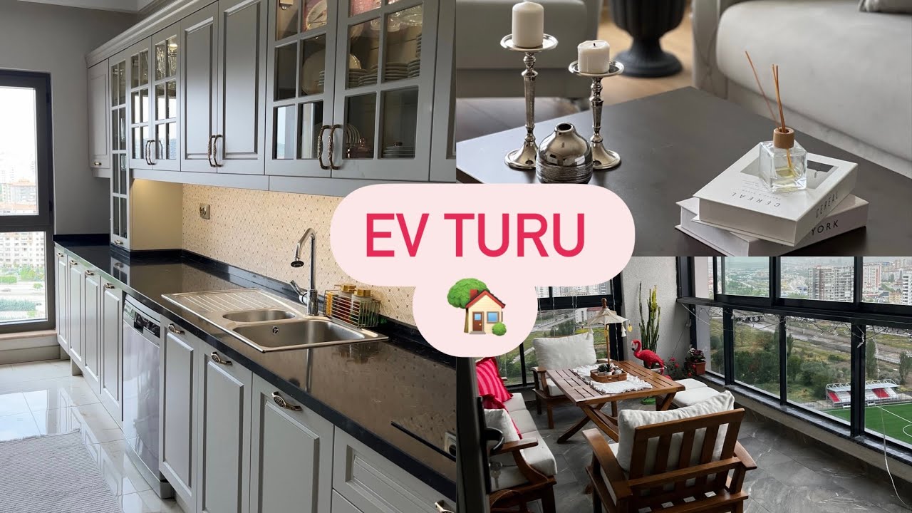 MERAKLA BEKLENEN EV TURUMUZ 🏡😍Evde neler değişecek? Ev turu, düzen