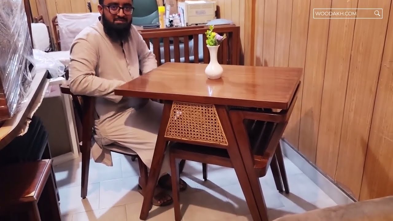 Premium Woodakh Nesting Tables | Solid Oak & Ash Wood Smart Furniture