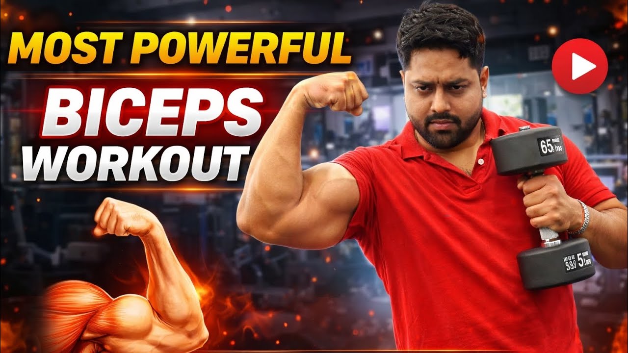 Most Powerful Biceps Workout 💪 | Build Bigger Arms Fast!