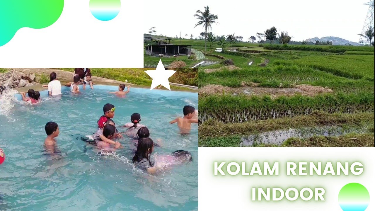 Kali Situk Kolam Renang Indoor di Tengah Sawah ! Airnya Dingin