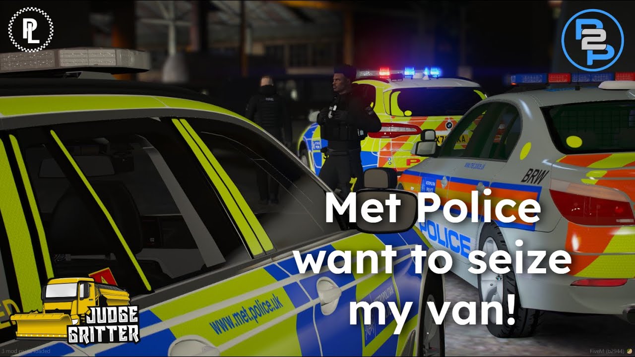 Officers try to seize my van! Policing London | FiveM RP