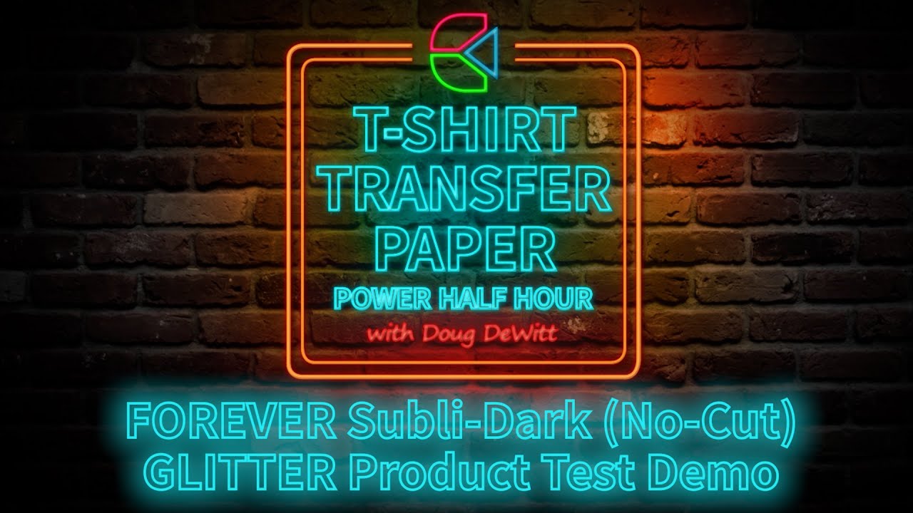 TTPPHH Эпизод №35: Демонстрация продукта FOREVER Subli-Dark (No-Cut) GLITTER