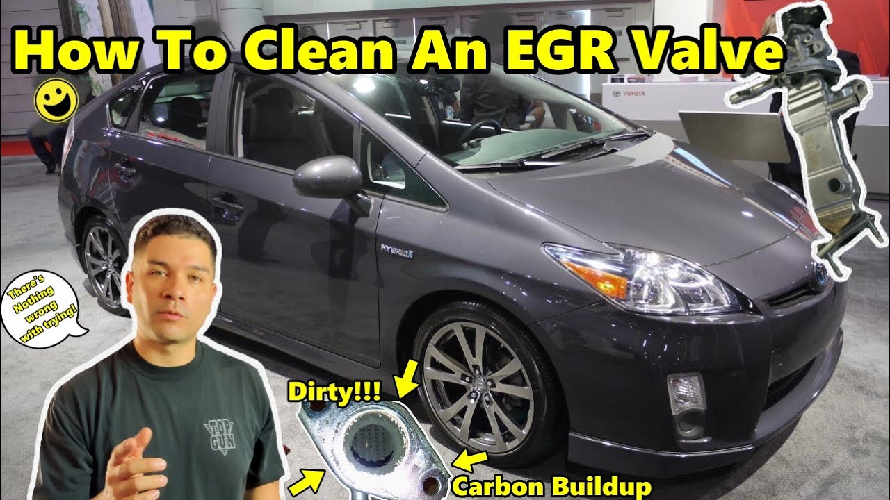 Как очистить клапан EGR на Toyota Prius 2010–2015 годов выпуска (код неисправности P0401)