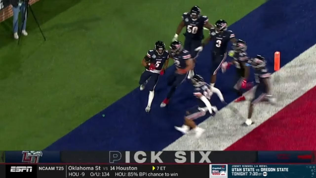 Liberty SICK 27 Yard Pick Six vs Eastern Michigan | 2021 College Football