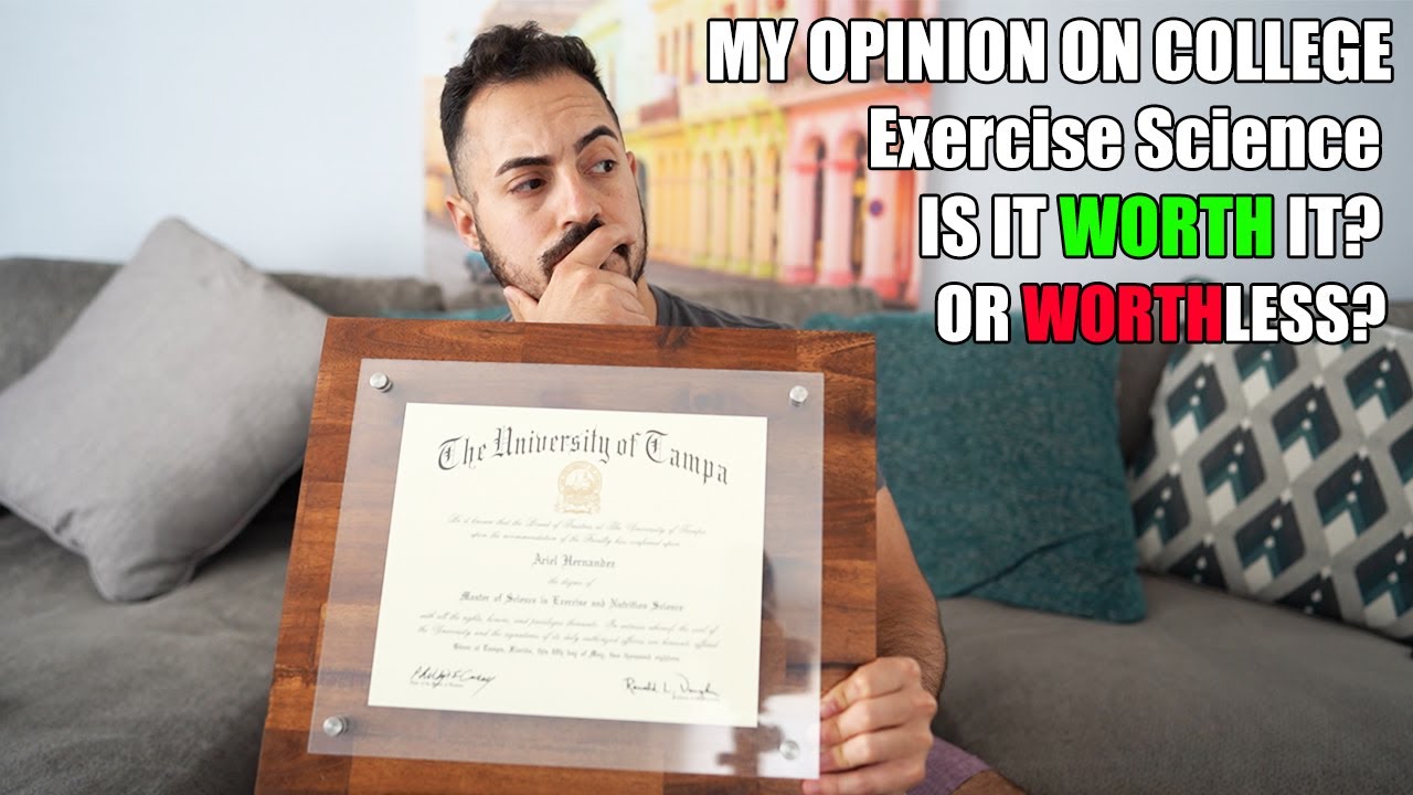 Should you go to college? How an Exercise Science degree landed me a 100k a year job.