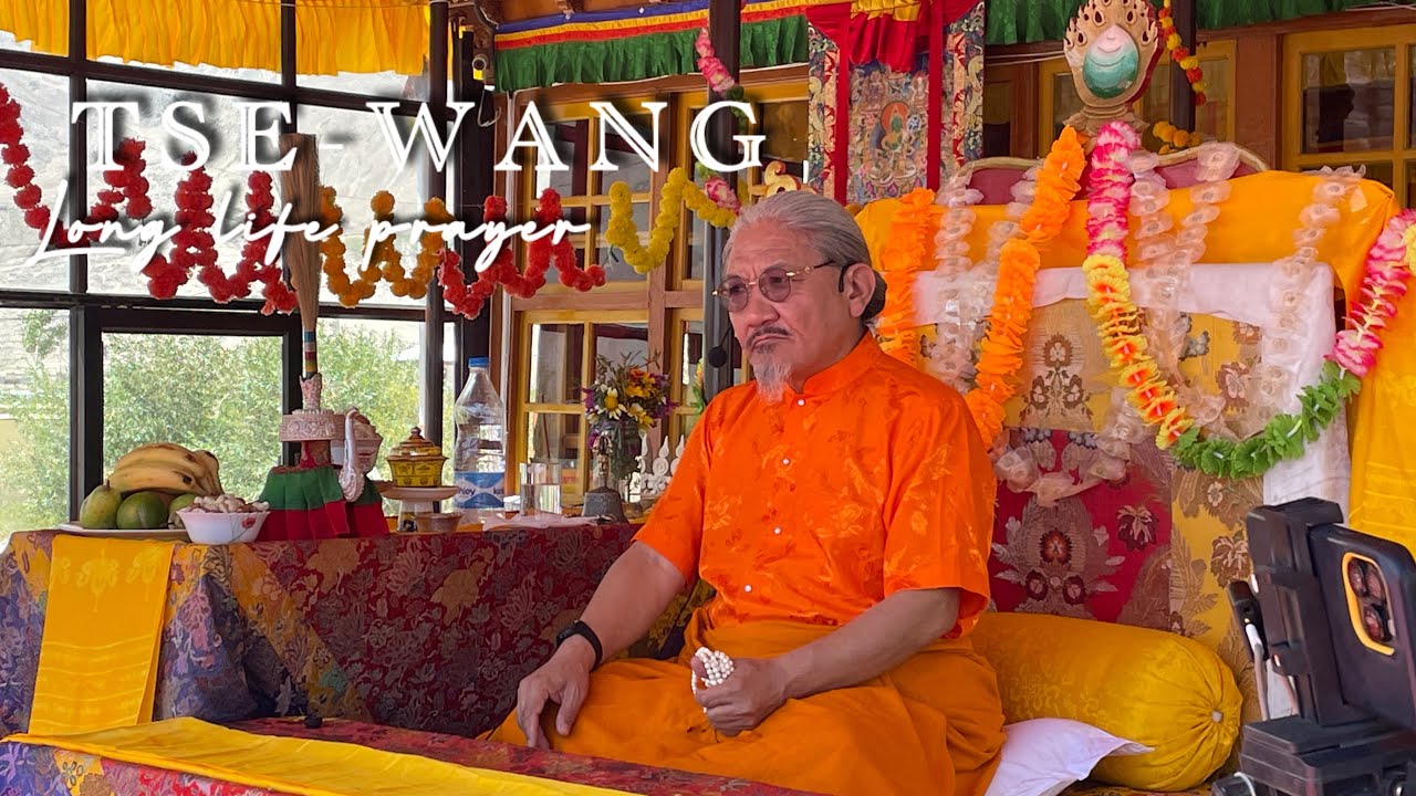 TSE-WANG (long life prayer ) H.E LOCHEN TULKU RINPOCHE 🙏 #peace #longlifeprayer