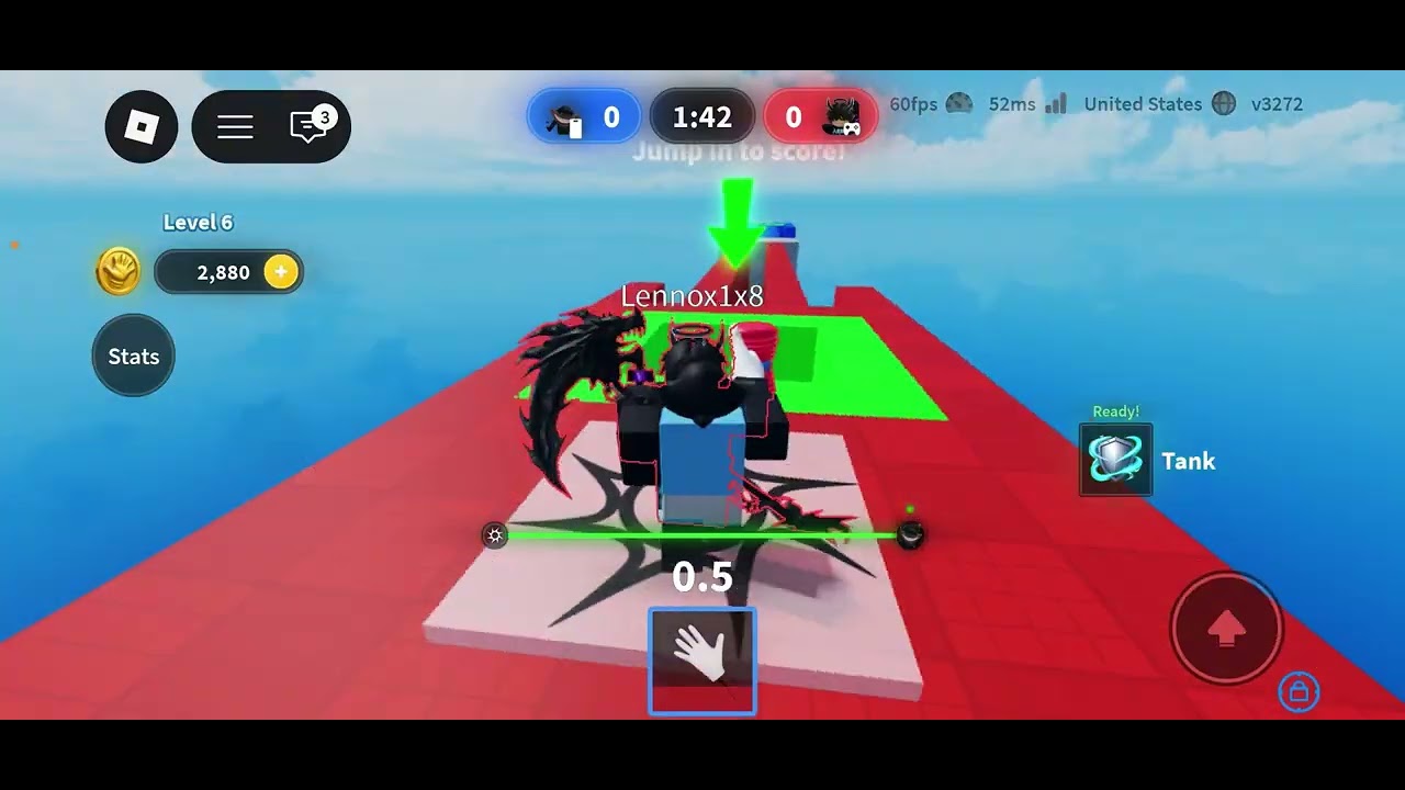 Playing a new game called SLAP DUELS