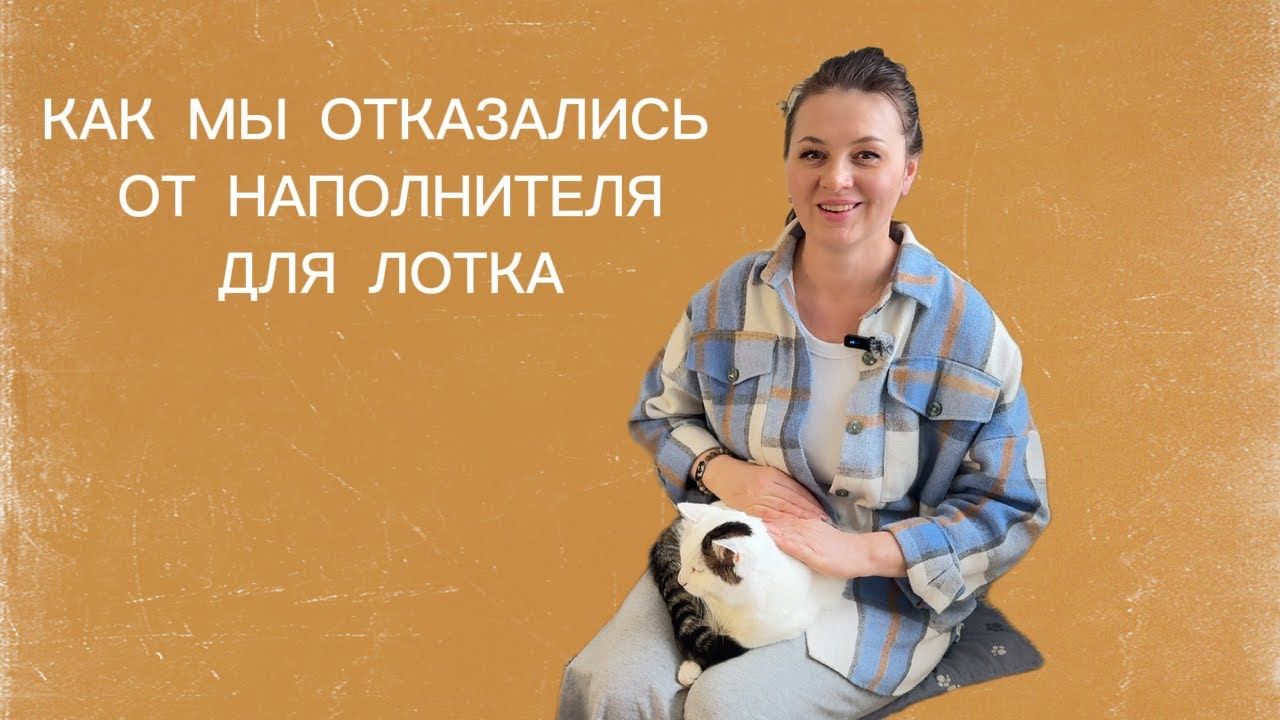 Отучила кота от наполнителя. Чем заменила. Трудности. Мой метод перевоспитания.