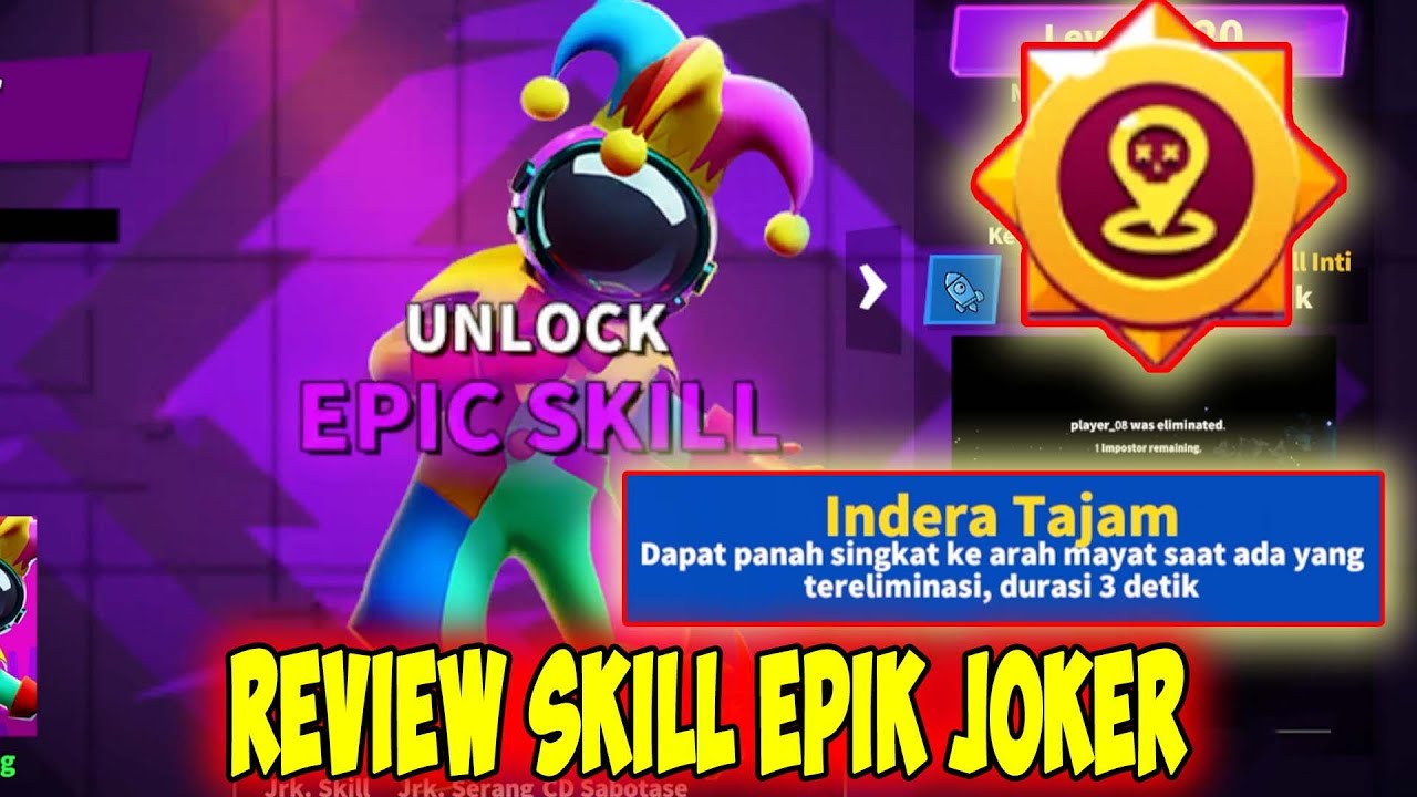 REVIEW SKILL EPIK BARU DARI ROLE JOKER !! Super Sus Indonesia