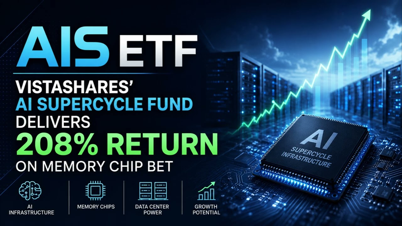 ETF AIS: фонд VistaShares AI Supercycle принес 208% доходности на ставке на чипы памяти