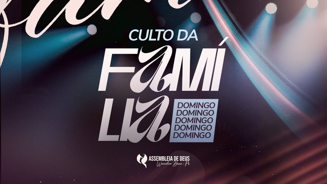 CULTO DA FAMÍLIA // 01-02-2026 // PB. JEFERSON OLIVEIRA