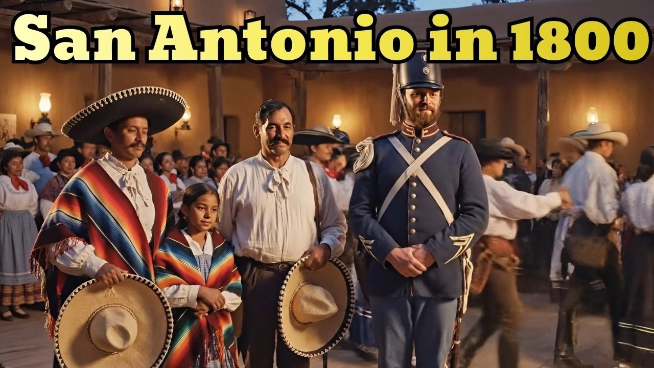 What Was Life in San Antonio in 1800 Really Like ? AI Reconstruction