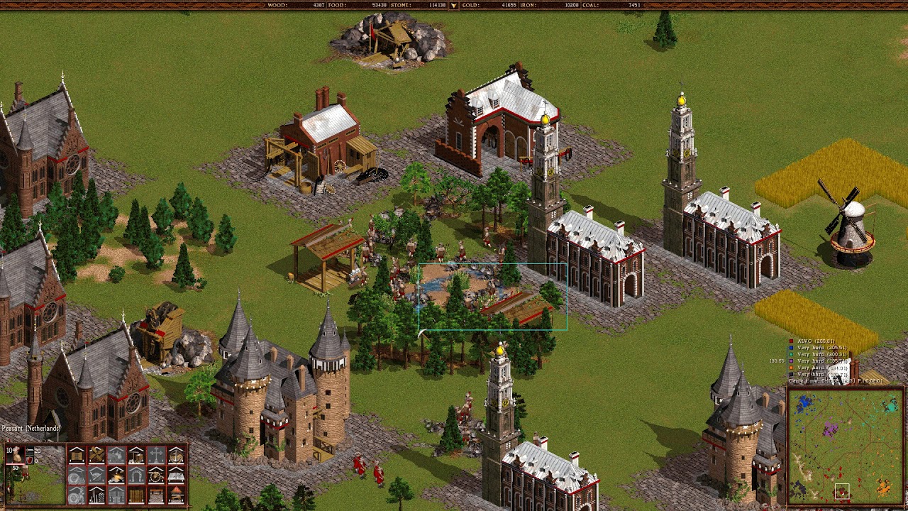 Cossacks Back To War 5vs1 Very hard AI