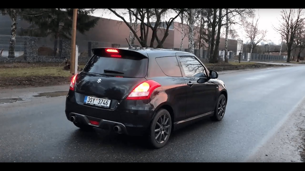 Suzuki Swift sport / zc32s / sound exhaust raggazon and remus, simota