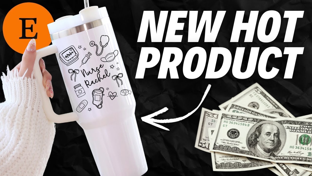 Sell 40oz Tumblers on Etsy 🚀 | POD Design Tutorial + Best Print Provider Revealed!