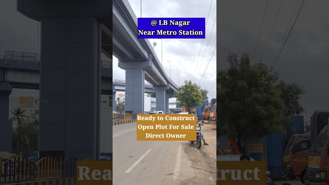 @ LB Nagar - Ready to Construct Open Plot for Sale Near Metro Station & Main Road : 9440030214