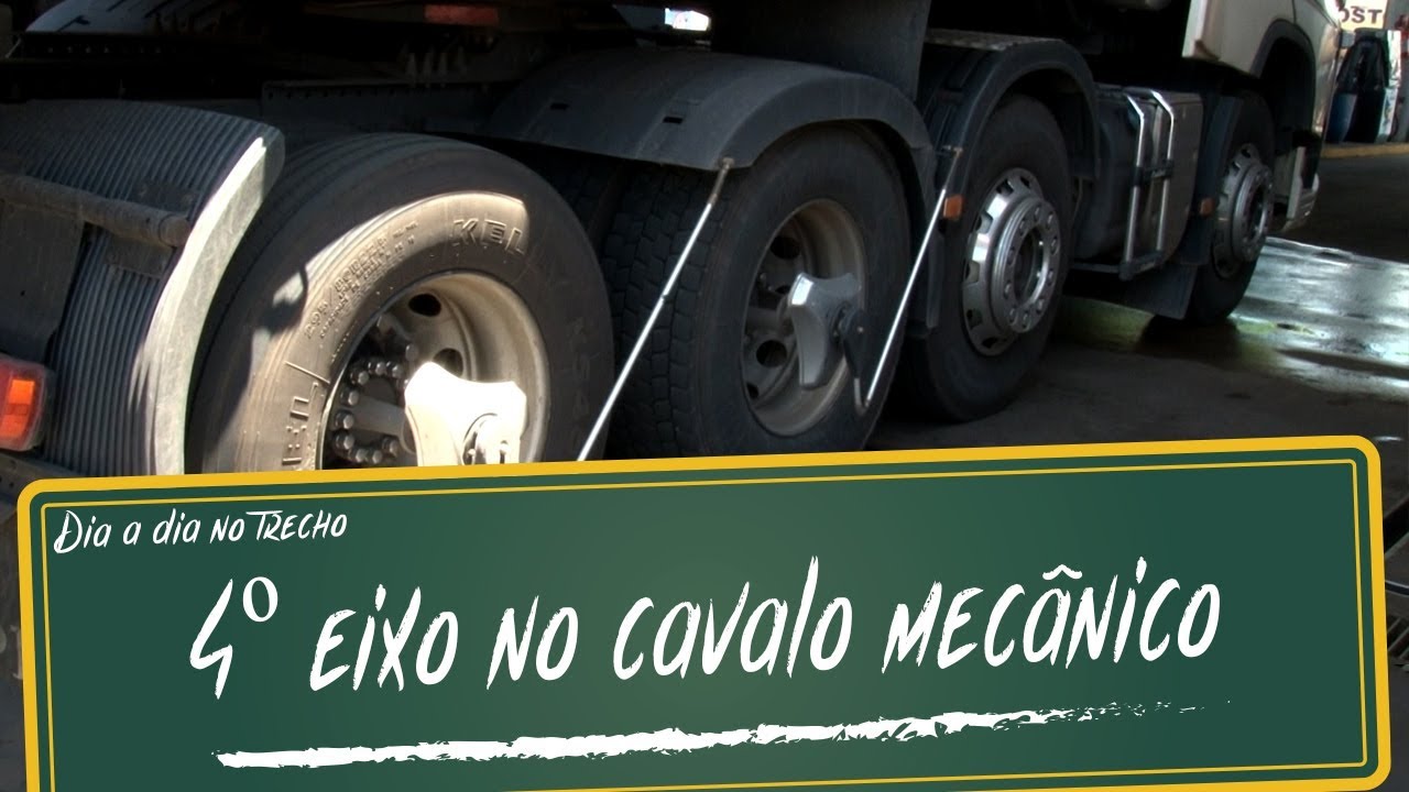4º eixo no cavalo mecânico trucado