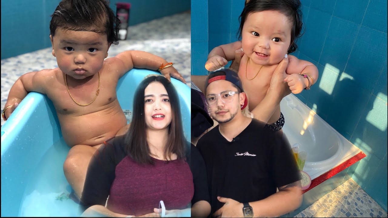 AYDEN ZAYDEN Shower time 🚿 🧼  (Kids ani erujathokpa😀)