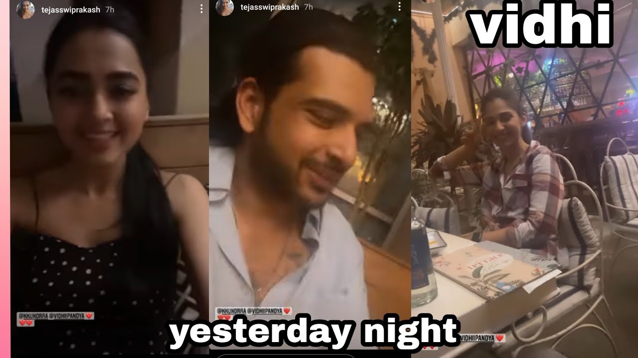 Big Boss 15 New live: yesterday night video tejaswi vidhi karan #bigboss15livefeed24hours #tejran