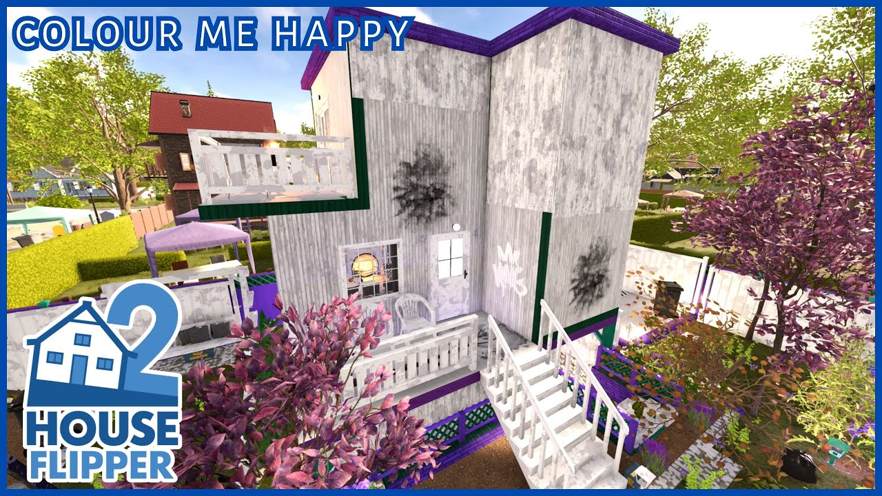 Colour Me Happy | House Flipper 2 | Two houses renovation (custom job)