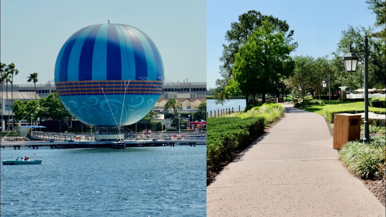 Walking from Disney Springs to Disney's Saratoga Springs Resort in 4K | Walt Disney World 2025