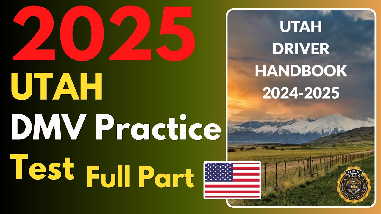 Utah DMV Permit Practice Test | Full Part | USA DMV Permit Practice Test