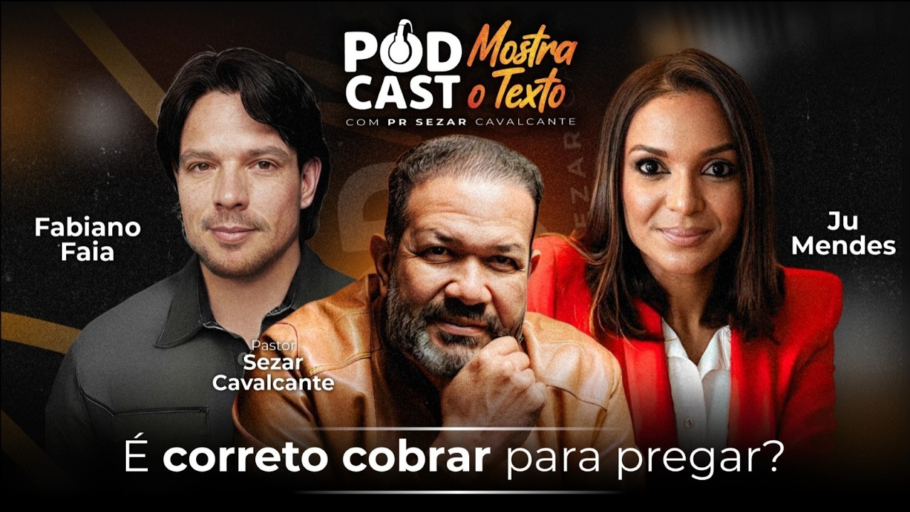 &Eacute; CORRETO COBRAR PARA PREGAR ? - PR. FABIANO FAIA, JU MENDES E PR SEZAR - 01.04.26 ( AO VIVO )