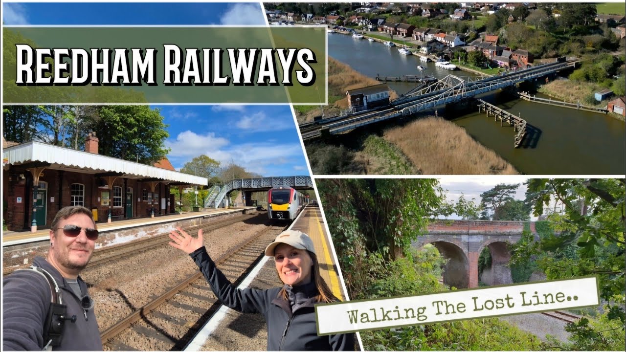 The Reedham RAILWAYS And Its Lost Line Connecting Yarmouth To Lowestoft. Norfolk.