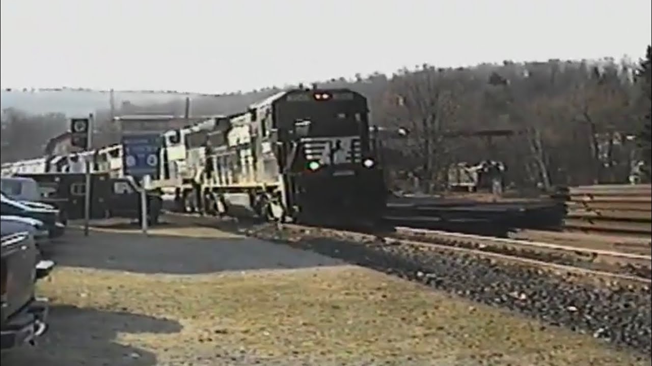 Throwback Thursday Classic Norfolk Southern Freight Trains in Pennsylvania Jack Koehler Video 2001