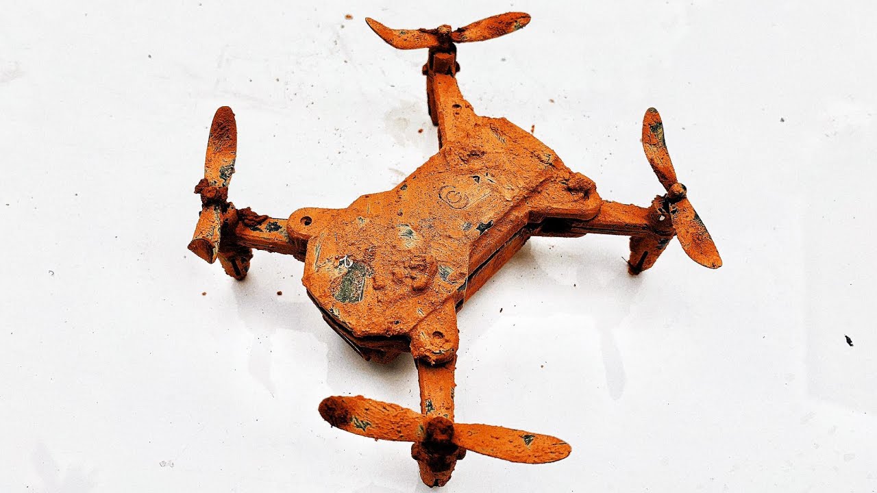 Restoration old broken Flycam control plane | Retro console Drones restore and repair