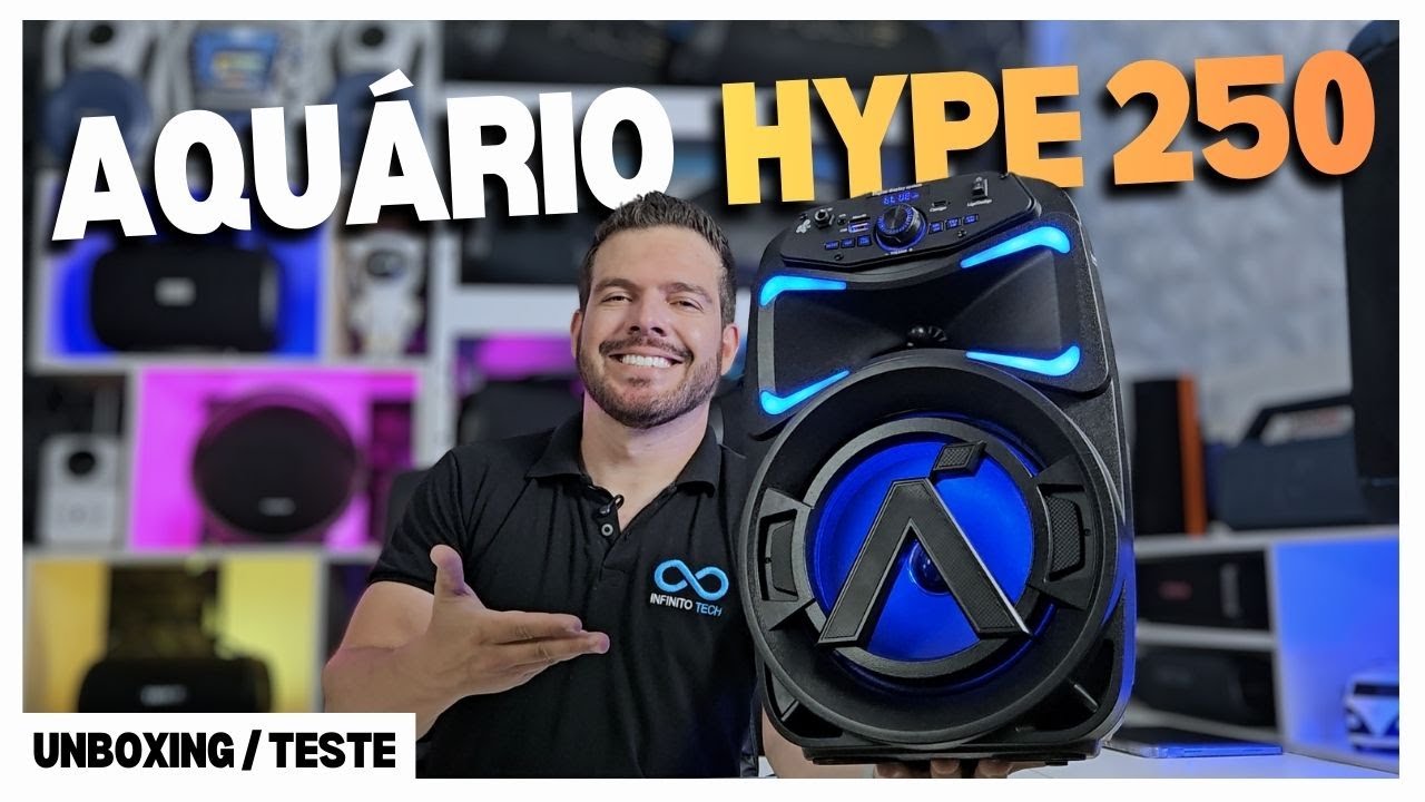 Testei a AQUÁRIO HYPE 250: não botava fé, mas me surpreendeu