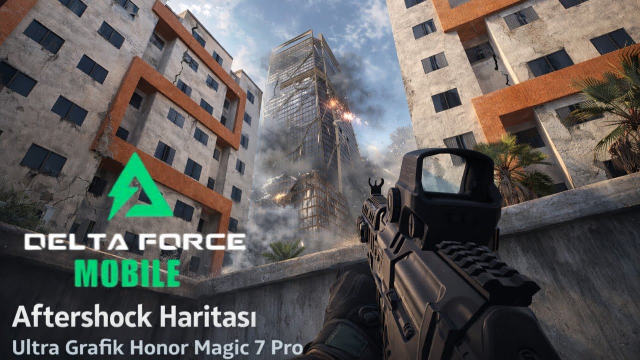 Delta Force Mobile Yeni Aftershock Haritası Ultra Grafik Honor Magic 7 Pro #deltaforcemobile 