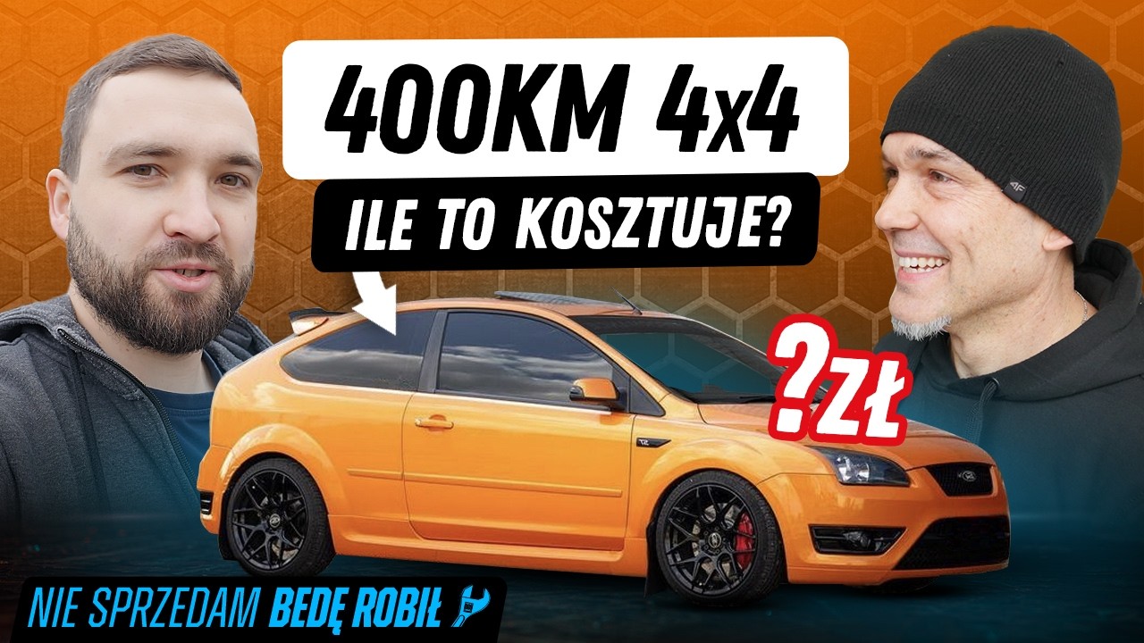 85 000 zł za Focusa ST 2.5T 400KM. Podsumowanie koszt&oacute;w budowy