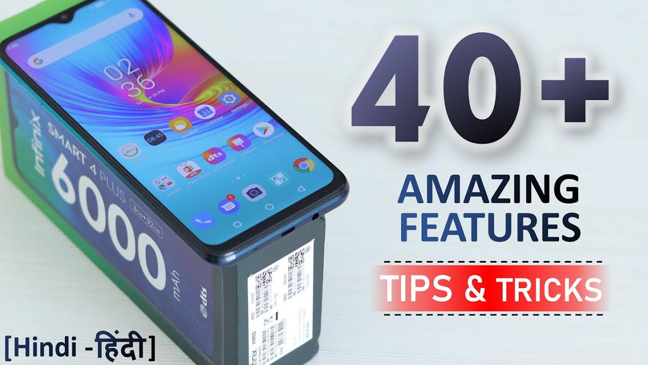 Infinix Smart 4 Plus Tips & Tricks | 40+ Special Features - TechRJ