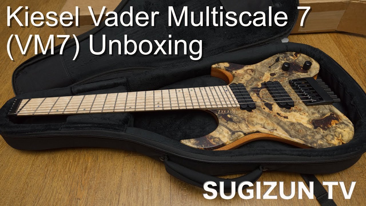 Kiesel Vader Multiscale 7 Strings(VM7) Unboxing