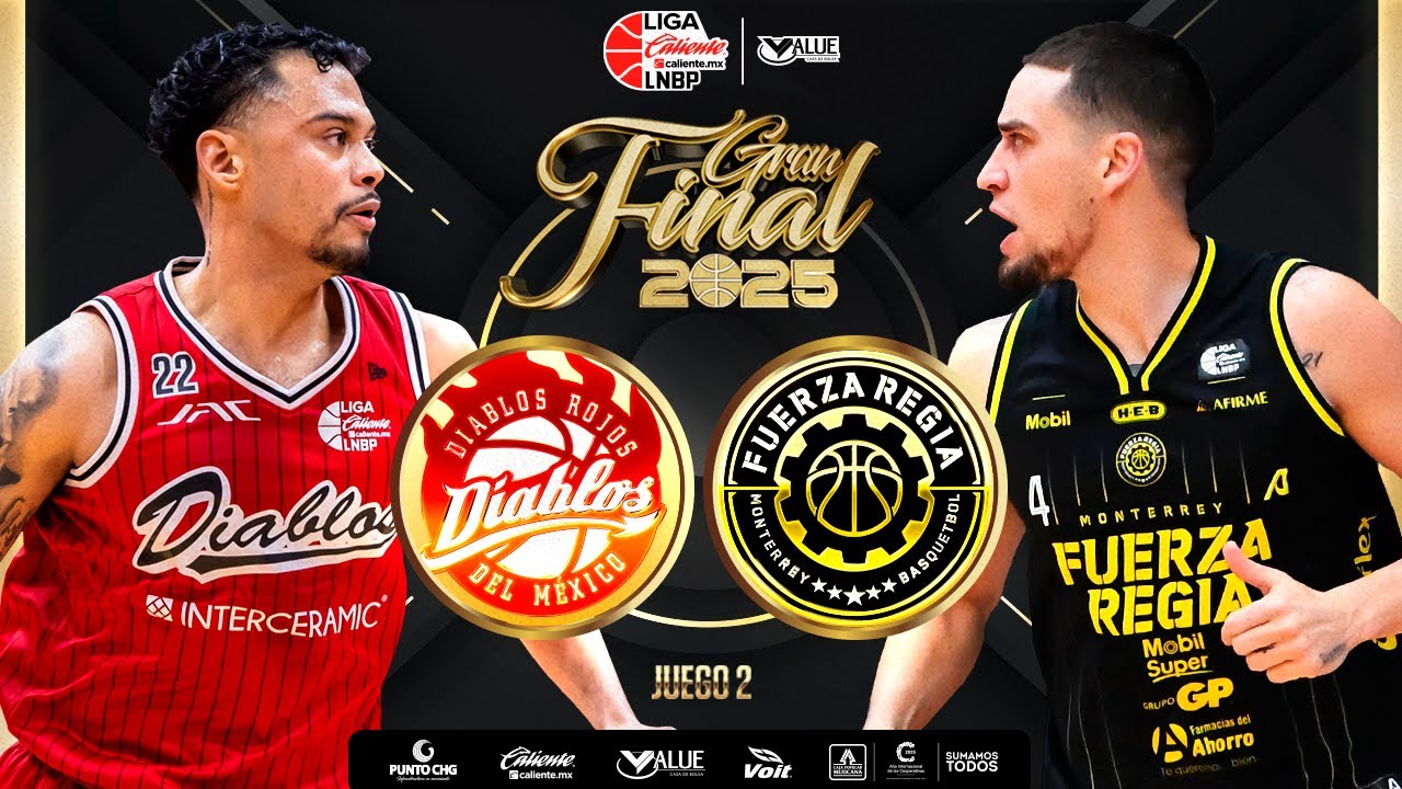 DIABLOS ROJOS DEL MÉXICO BÁSQUETBOL VS FUERZA REGIA