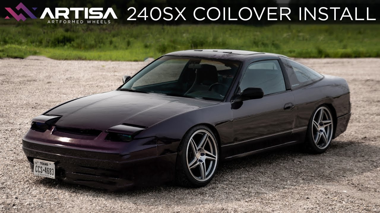 Nissan 240SX Coilover Install | 4K