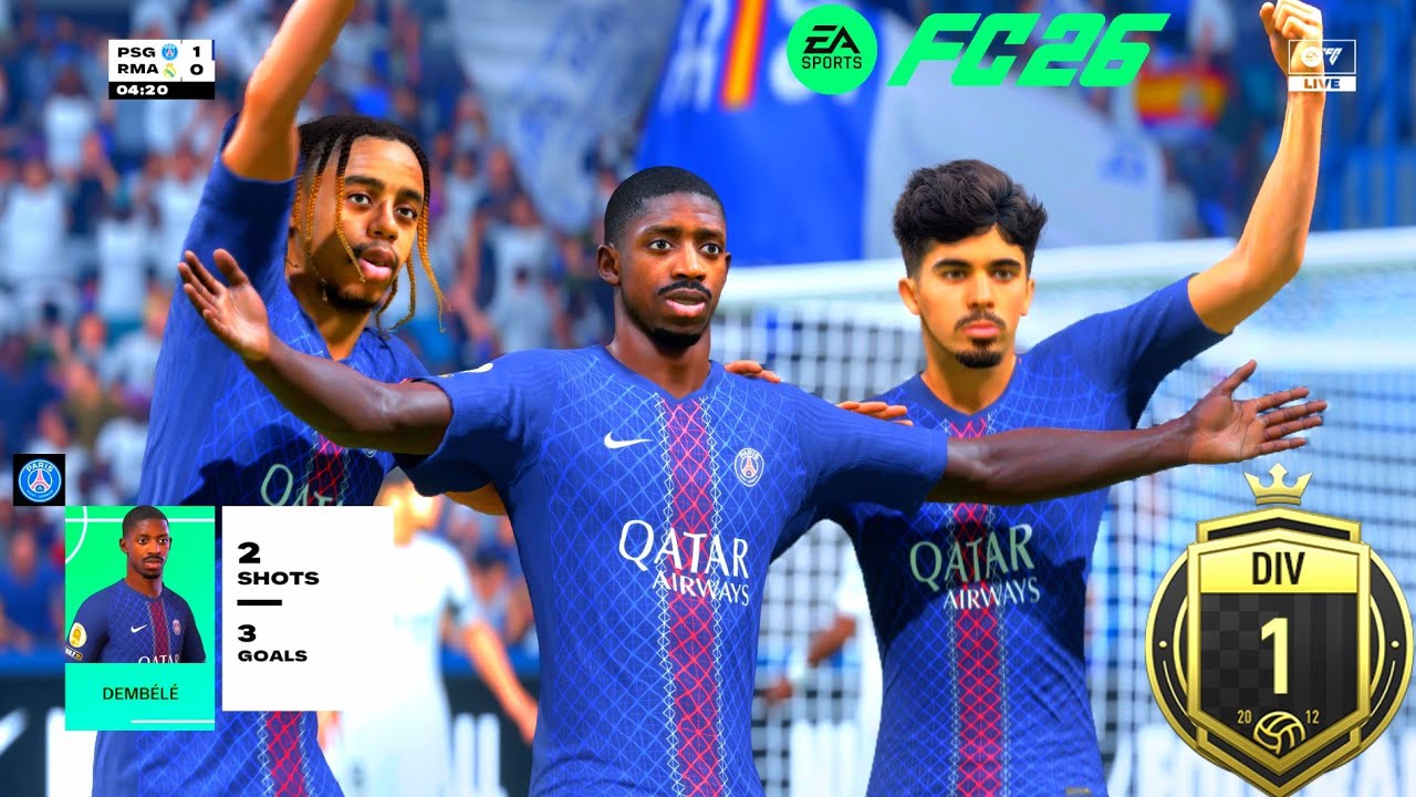 🔴🔴 LIVE FC 26 Division 1 Seasons!