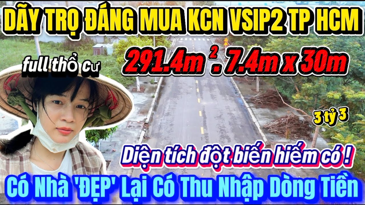 [Đã bán] Cô Chủ Xinh Gái Bán Căn Trọ Diện Tích Đột Biến Hiếm Có Trong KCN Vsip2 TP HCM