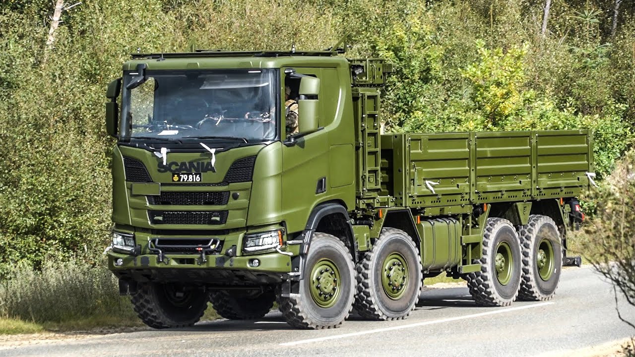 Scania xt R500 8x8 - Danish army truck - SCANIA