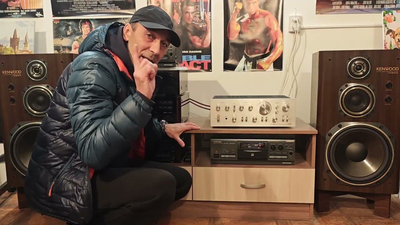 Обзор на Pioneer SA-8900ll, источник CD+ЦАП Pioneer RPD-500 на акустике Kenwood LS-990HG