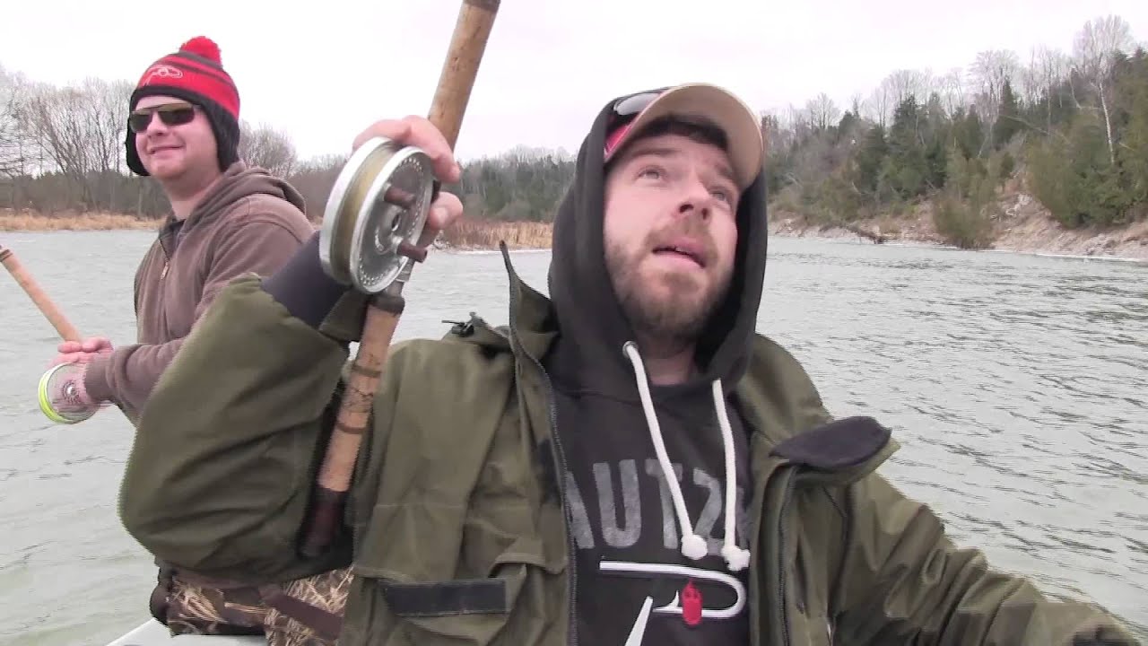Ontario's Saugeen River Steelhead Fishing