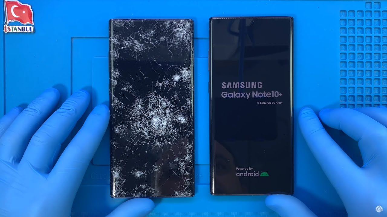 Samsung Galaxy Note 10+ замена экрана #samsunggalaxynote10plus