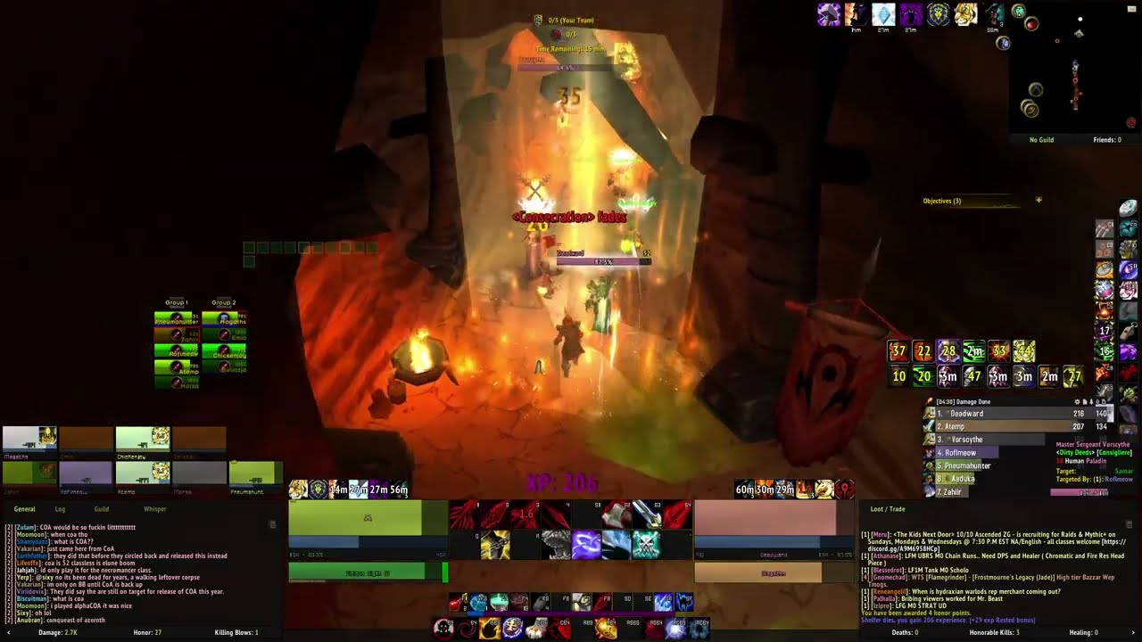 Beast Mastery Hunter PVP | Level 30 | Warsong Gulch | Bronzebeard | Warcraft Reborn | Ascension
