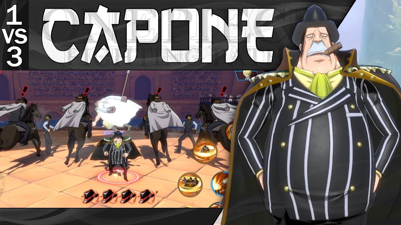 One Piece Fighting Path - Capone Bege 1vs3 / カポネ・ベッジ 1vs3 / Капоне Бедж 1vs3