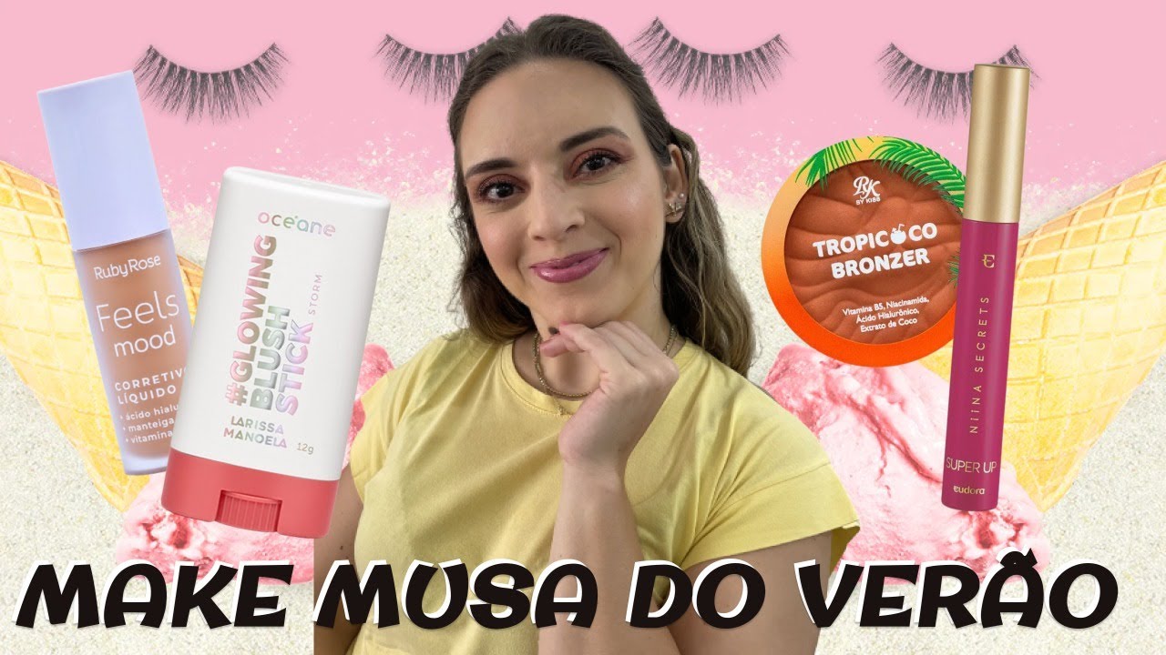 MAKE DE VER&Atilde;O COM PRODUTOS NACIONAIS! Make natural 