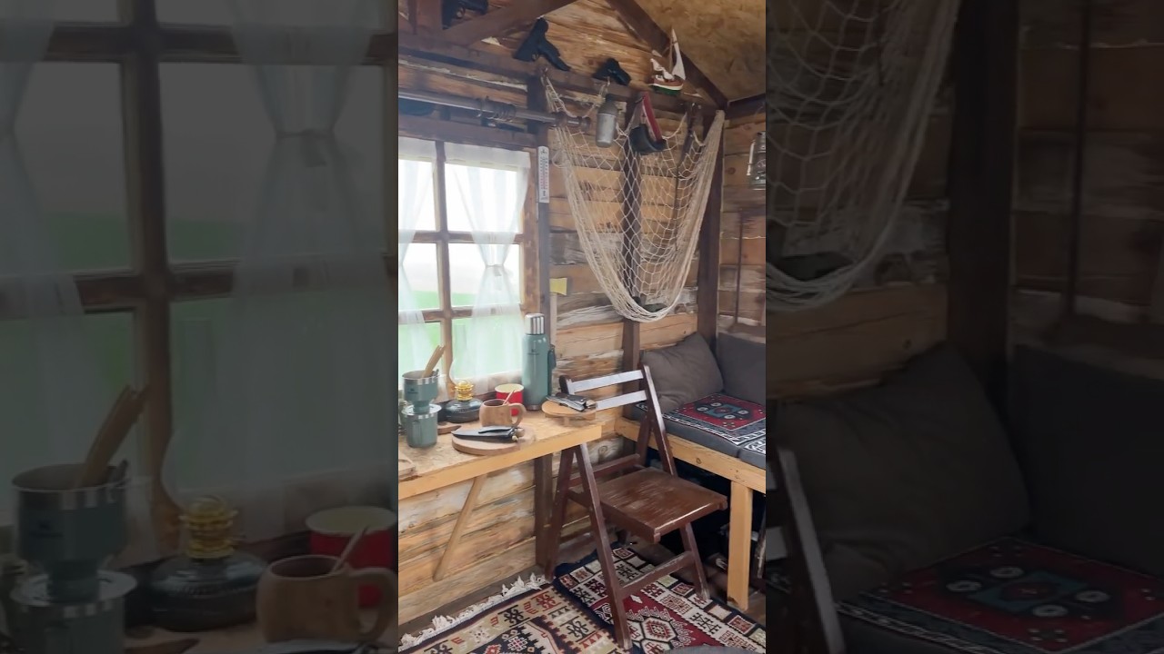 My peaceful and tiny house in nature #tinyhouse #tinyhouselife #camping #bushcraft #bushcraftcamping